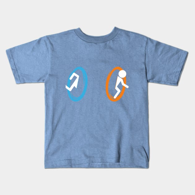 The Portal Kids T-Shirt by catpacker